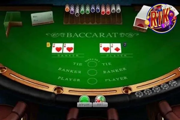 Đánh bài Baccarat Rikvip thắng lớn