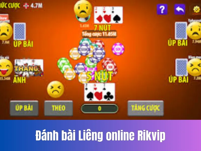 Đánh bài Liêng online Rikvip